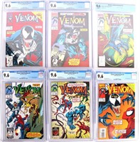 VENOM LETHAL PROTECTOR #1-6: ALL CGC GRADED 9.6