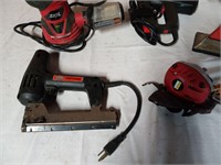 Seaming Iron, Stapler and Sander