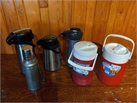 Thermos and Carfe
