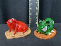 Pig Invasion Novelty Figurines