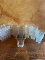 Lot Of 40 Food Prep Containers