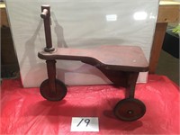 Child’s scooter made by Wisconsin  wagon company
