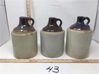Vintage, antique, stoneware jugs