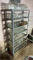 Jars Quarts and Pints Contents of Shelf No
