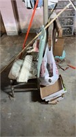 Chair, Blender, Vacuum Parts, Buckets, Sawhorses