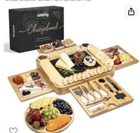 SMIRLY LARGE CHARCUTERIE BOARD WITH PULL OUT