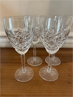 Set of 4 Waterford Crystal Glasses