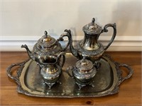 Heritage Rogers Bros. Silverplate Lot & Tray