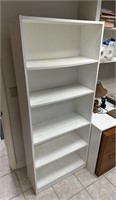 Four Tiered Particle Board Shelf
