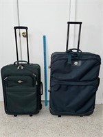 2 Suitcases. American Tourister and Travel Gear