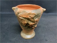 Roseville Bushberry 4" Vase with Handles