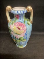 7.5" Tall Hand Painted Nippon Vase