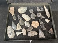 Collection of Arrowheads and Bird Points