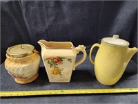 3 antique ceramics as is