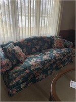 Ethan Allen floral sofa