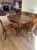Richardson Brothers table & 6 chairs