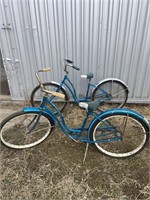 Pair of vintage Schwinn girl's bikes- 20"