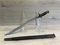 US 1917 bayonet with scabbard