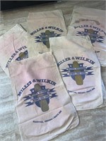 5 cloth seed corn sacks