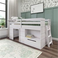 TWIN Max & Lily Low Loft Bed