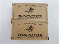 2 - Boxes Winchester .45 Cowboy Action Loads