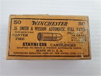 Winchester .35 S&W Staynless Cartridges