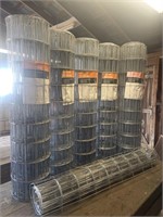 5 rolls of wire fencing- 36" tall