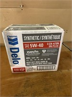 Delco 5W-40 Synthetic Oil, Case of 3, NEW