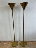 Vintage Brass Floor Lamps