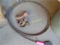 Cable and clevis