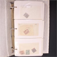 US Stamps Used 1860s-1930s in glassines in photo a