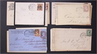 US Stamps 45 19th century covers plus some odds an