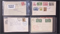 US Stamps 32 Covers mostly early 20th century, man