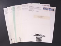 US Stamps 40 Official Covers,wrappers (single page