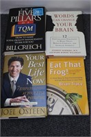 Book Lot- Five Pollars of TQM, Eat that Frog