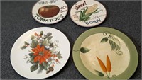 Farm Fresh & Los Angeles Pottery Plates