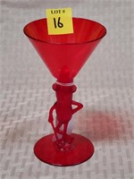 1950's Mr. Peanut Cocktail Plastic Glass