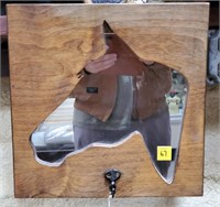Horse Face Mirror w/ Coat hanger