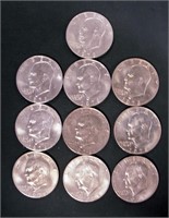 1978 Eisenhower Dollars Lot of (10)