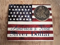8 REALES REPRODUCTION America's 1st Silver Dollar
