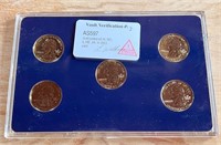 2003 Gold Plated Quarter Set