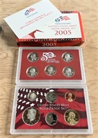 2005 U.S. Mint Sets 1 SILVER and 1 Standard