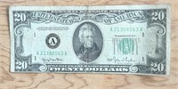 1950 $20 RARE BOSTON Federal Reserve Note