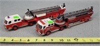 2- Corgi Fire Trucks