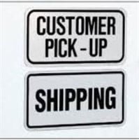 Pick-Up & Shipping