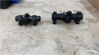 (2) Red dot sights