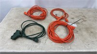 (4) Ext Cords