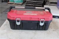 Craftsman plastic tool box w/misc. tools