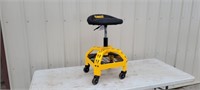 Dewalt adjustable shop stool on wheels