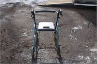 Guardian walker chair w/brakes